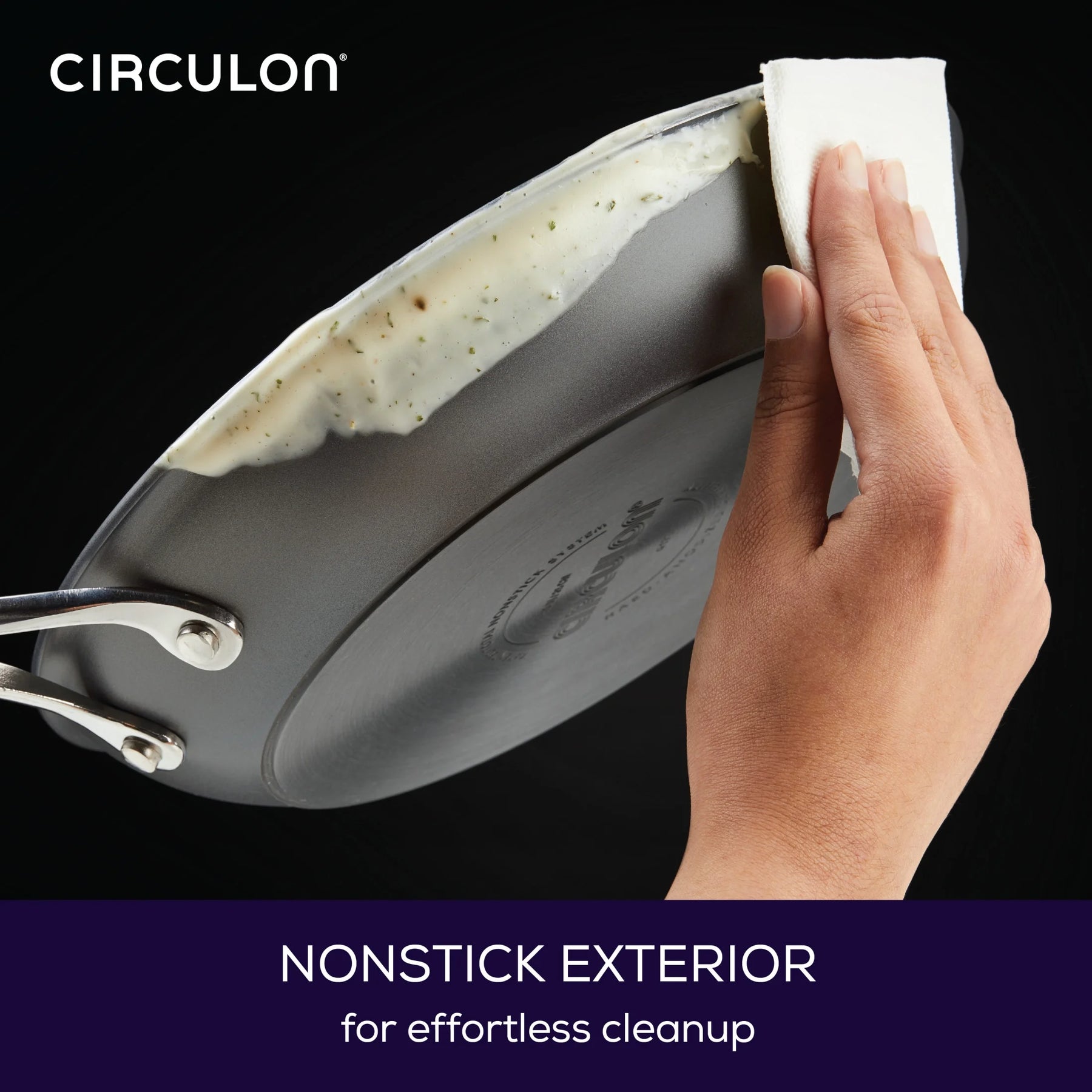 Circulon Elementum Hard - Anodized Nonstick Cookware Set, 10 - Piece, Gray