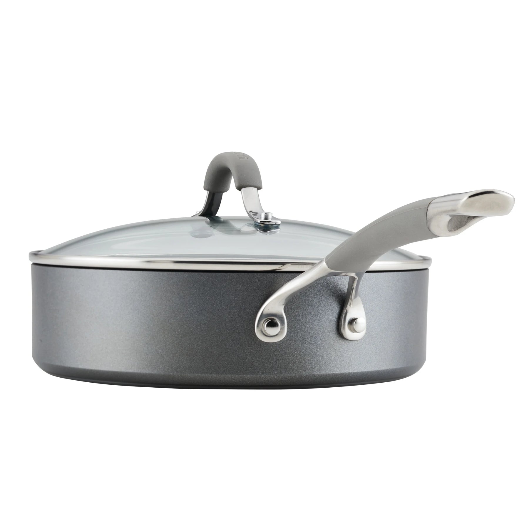 Circulon Elementum Hard - Anodized Nonstick Cookware Set, 10 - Piece, Gray